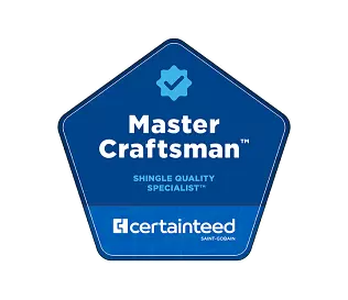 CertainTeed Master Craftsman Shingle Quality Specialist logo